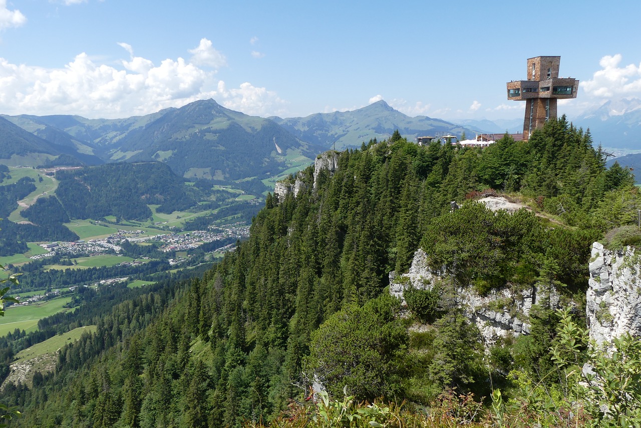 Austrija,  Piller Seetal,  Jokūbas Kryžiaus,  St,  Ulrich,  Jakob,  Knyga Akmeninė Siena,  Kalnų,  Kirsti,  Panoraminis Vaizdas