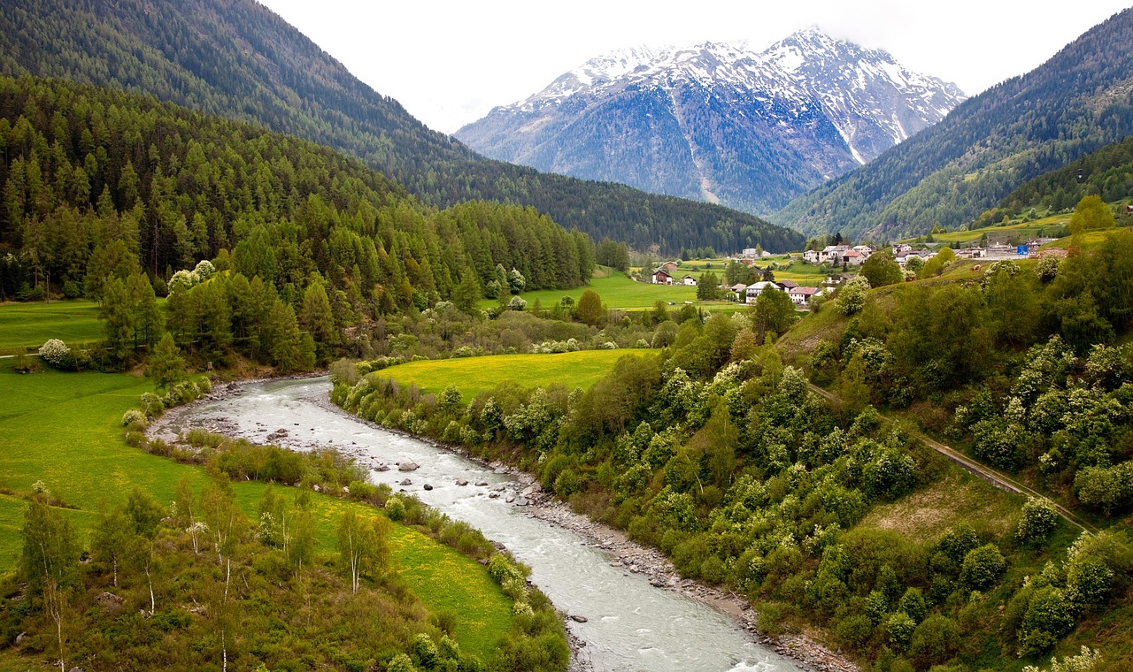 Austria, Slėnis, Europa, Alpės, Kraštovaizdis, Turizmas, Vaizdingas, Nemokamos Nuotraukos,  Nemokama Licenzija