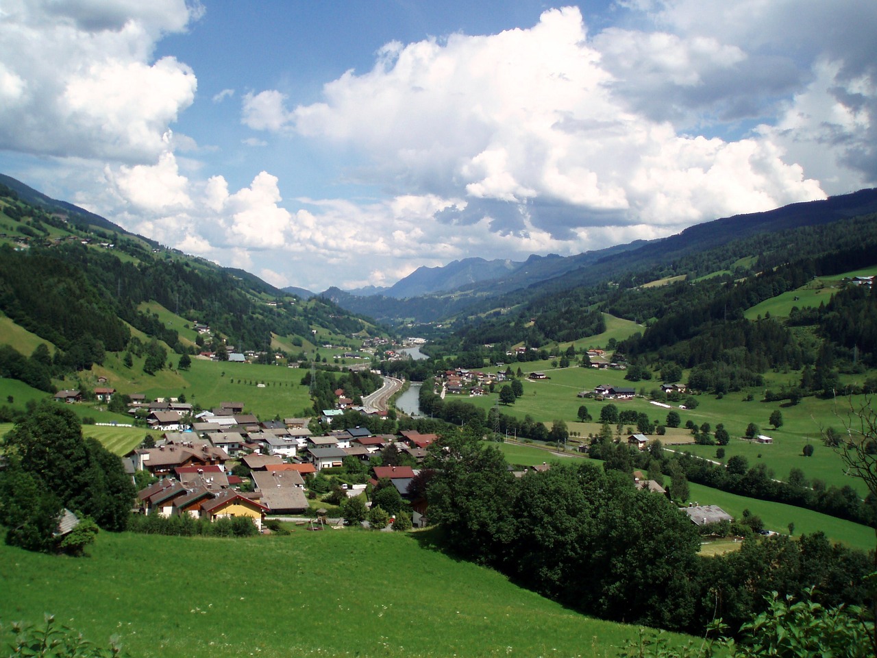 Austria, Alpės, Vasara, Panorama, Slėnis, Nemokamos Nuotraukos,  Nemokama Licenzija