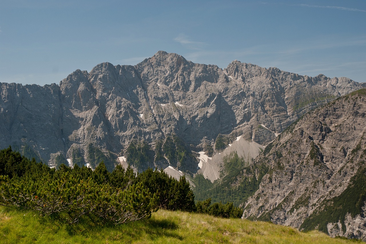 Austria, Kraštovaizdis, Kalnai, Slėnis, Dangus, Debesys, Vaizdingas, Miškas, Medžiai, Miškai