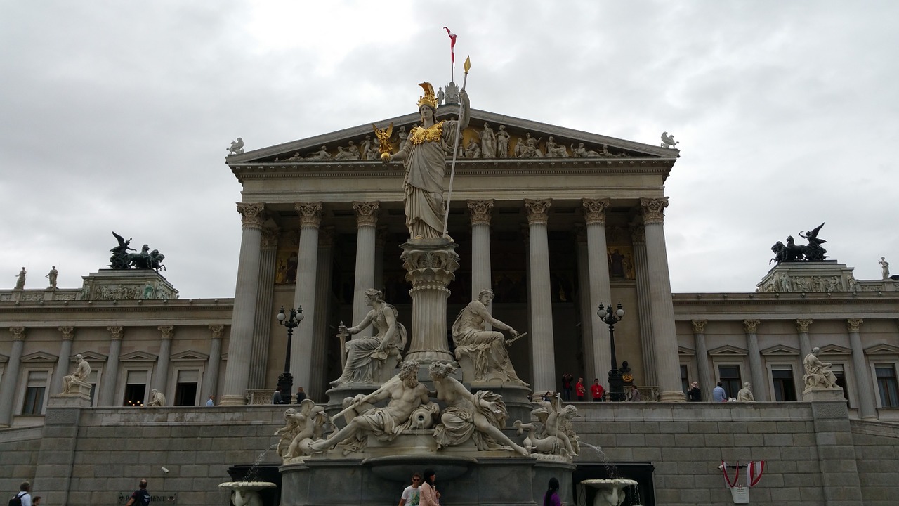 Austrijos Parlamento Pastatas, Vienna, Parlamentas, Architektūra, Vyriausybė, Nemokamos Nuotraukos,  Nemokama Licenzija