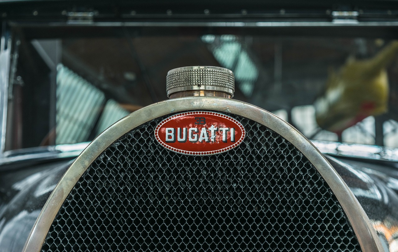 Automatinis, Bugatti, Aušintuvas, Oldtimer, Retenybė, Paroda, Transporto Priemonė, Muziejus, Automobiliai, Šukos