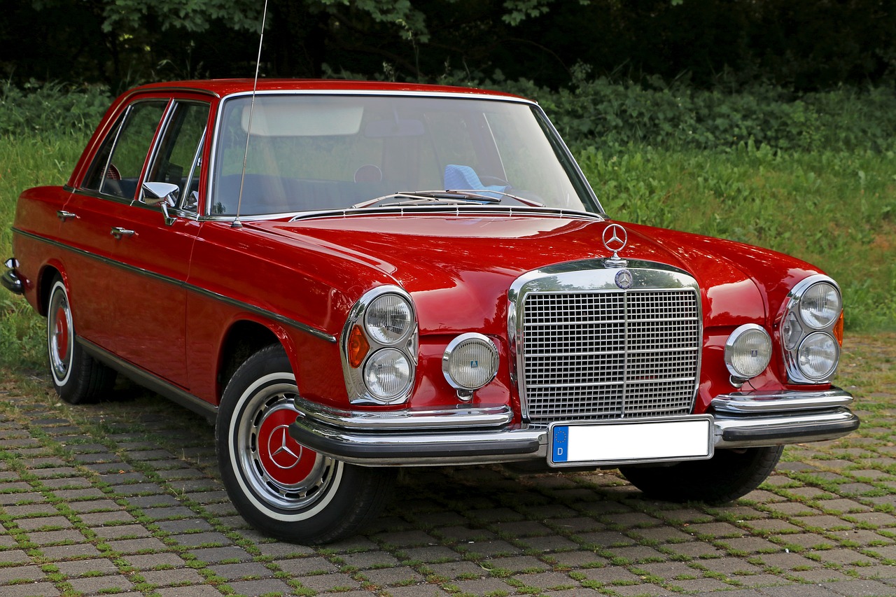 Automatinis, Oldtimer, Mercedes, Benz, Daimleris, Žvaigždė, Mercedes Žvaigždė, Klasikinis, Automobiliai, Transporto Priemonės