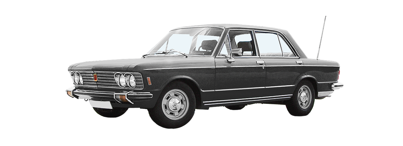 Automatinis, Senovinis Automobilis, Fiat 130, 6 Colių V, 2866 Ccm, 140 Ag, 180 Kmh, Statybos Metai 1969 - 1971, Prabangus Sedanas, Limuzinas