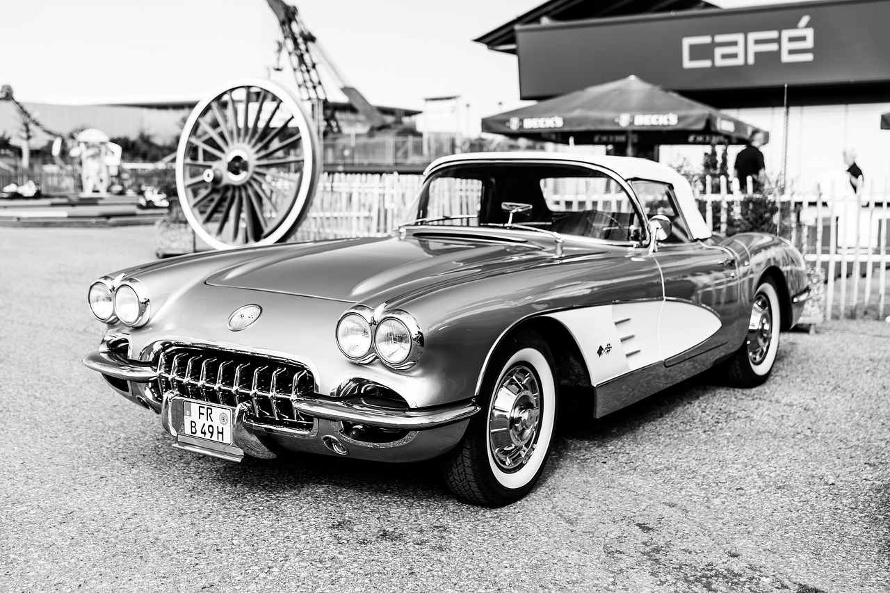 Automatinis,  Transporto Priemonė,  Corvette,  Oldtimer,  Klasikinis,  Be Honoraro Mokesčio, Nemokamos Nuotraukos,  Nemokama Licenzija