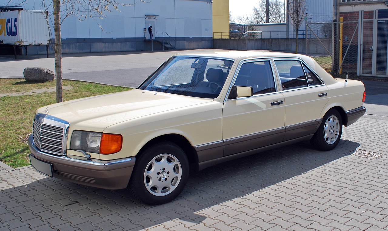 Automatinis,  Mercedes,  W126,  Oldtimer,  Klasikinis,  Limuzinų,  Transporto Priemonės,  Transporto Sistema,  S Klasė, Nemokamos Nuotraukos