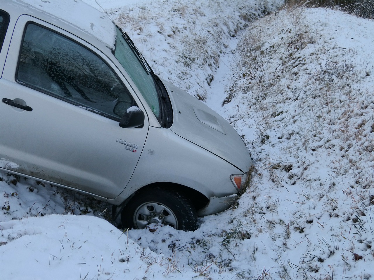 Automatinis, Avarija, Žiema, Sniegas, Lygus, Kasti, Žalą, Pažeista, Nemokamos Nuotraukos,  Nemokama Licenzija