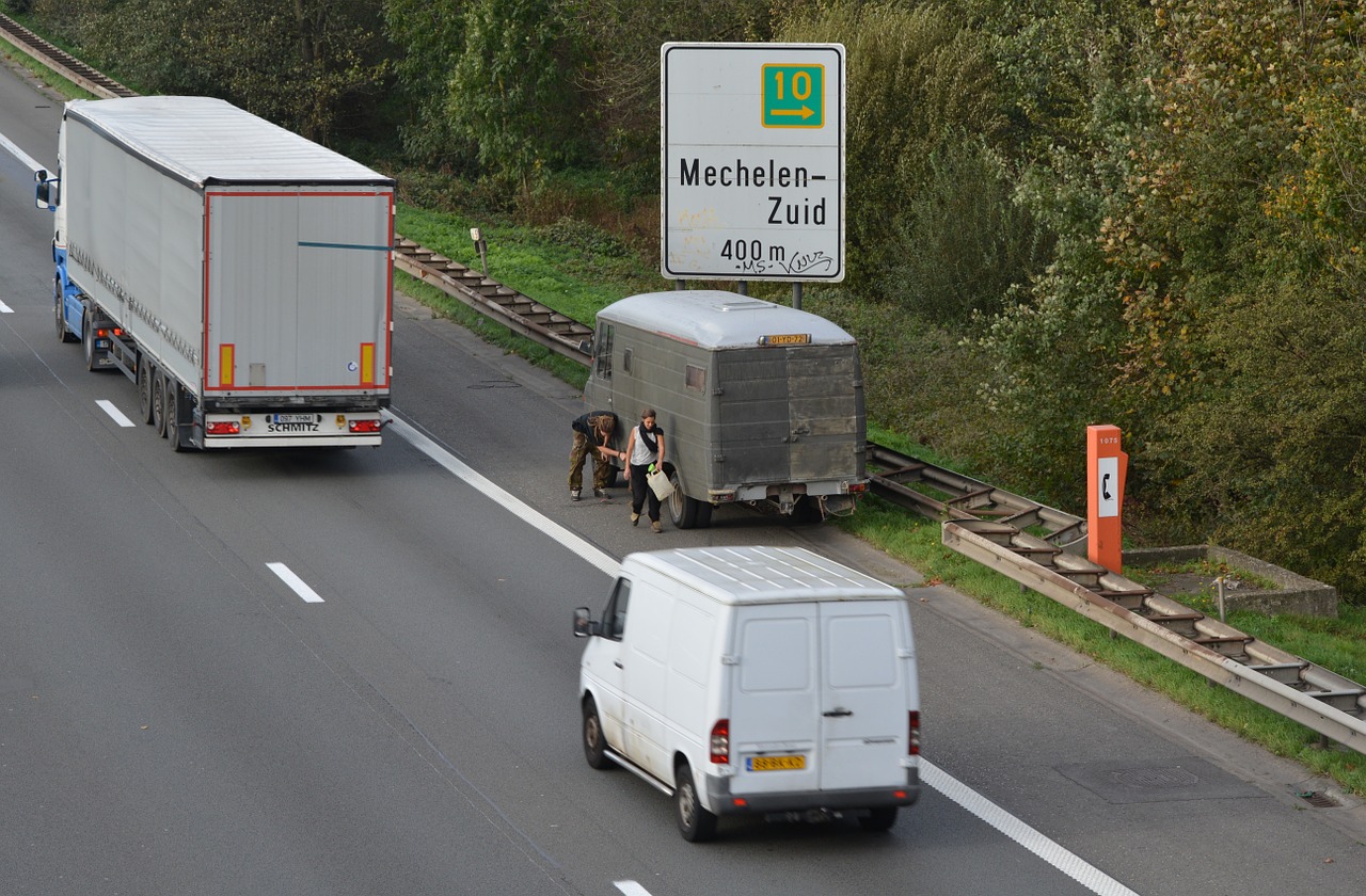 Autostrade, Automobilio Sugadinimas, Panne, Automobiliai, Greitkelis, Nemokamos Nuotraukos,  Nemokama Licenzija