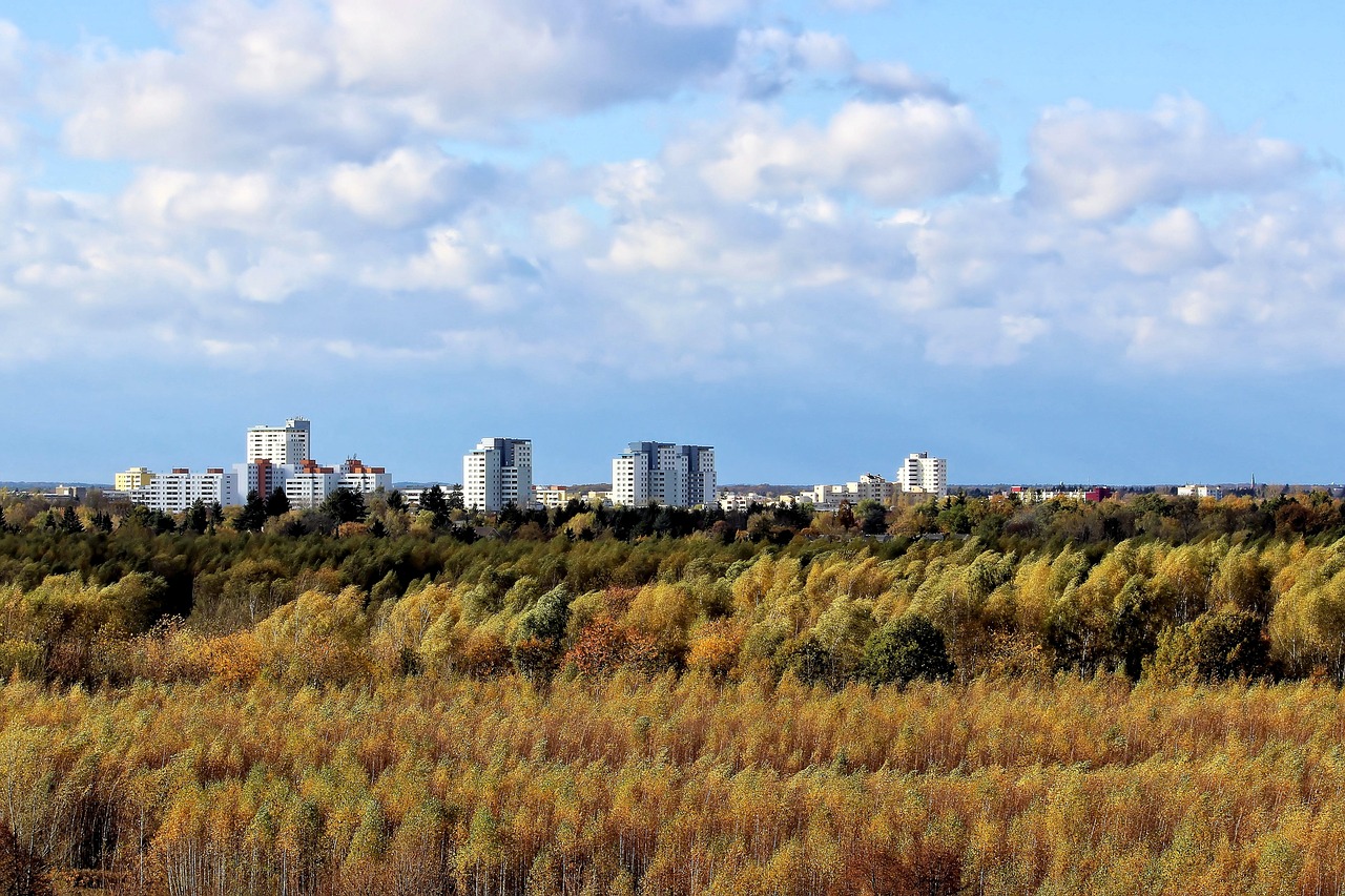 Ruduo, Panorama, Kraštovaizdis, Vokietija, Berlynas, Nemokamos Nuotraukos,  Nemokama Licenzija