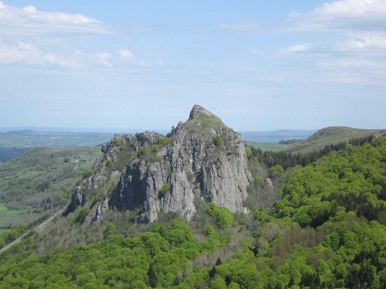 Auvergne, Kraštovaizdis, Kalnas, Nemokamos Nuotraukos,  Nemokama Licenzija