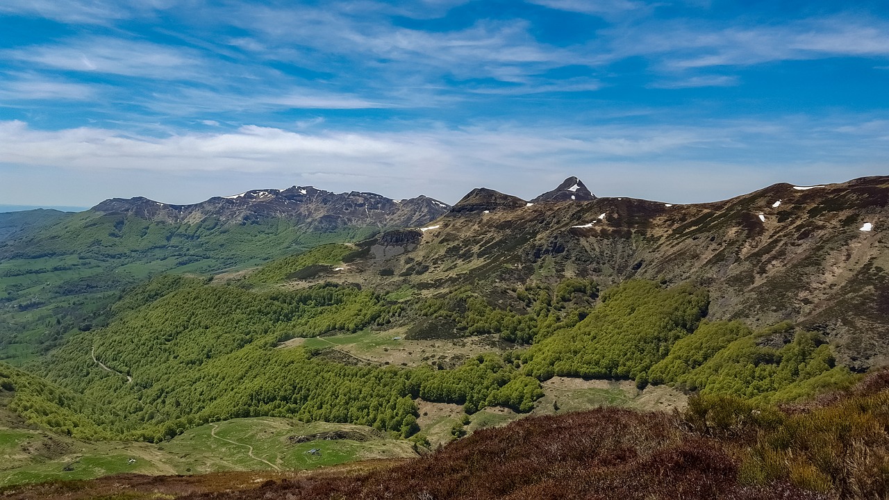 Auvergne, Kantalinis, Kalnas, Kraštovaizdis, Uolos, Nemokamos Nuotraukos,  Nemokama Licenzija