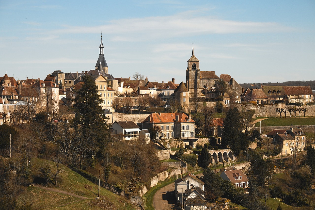 Avallon, Yonne, Miestas, Medis, Namai, Burgundija, Svetainė, Vaizdingas, Nemokamos Nuotraukos,  Nemokama Licenzija