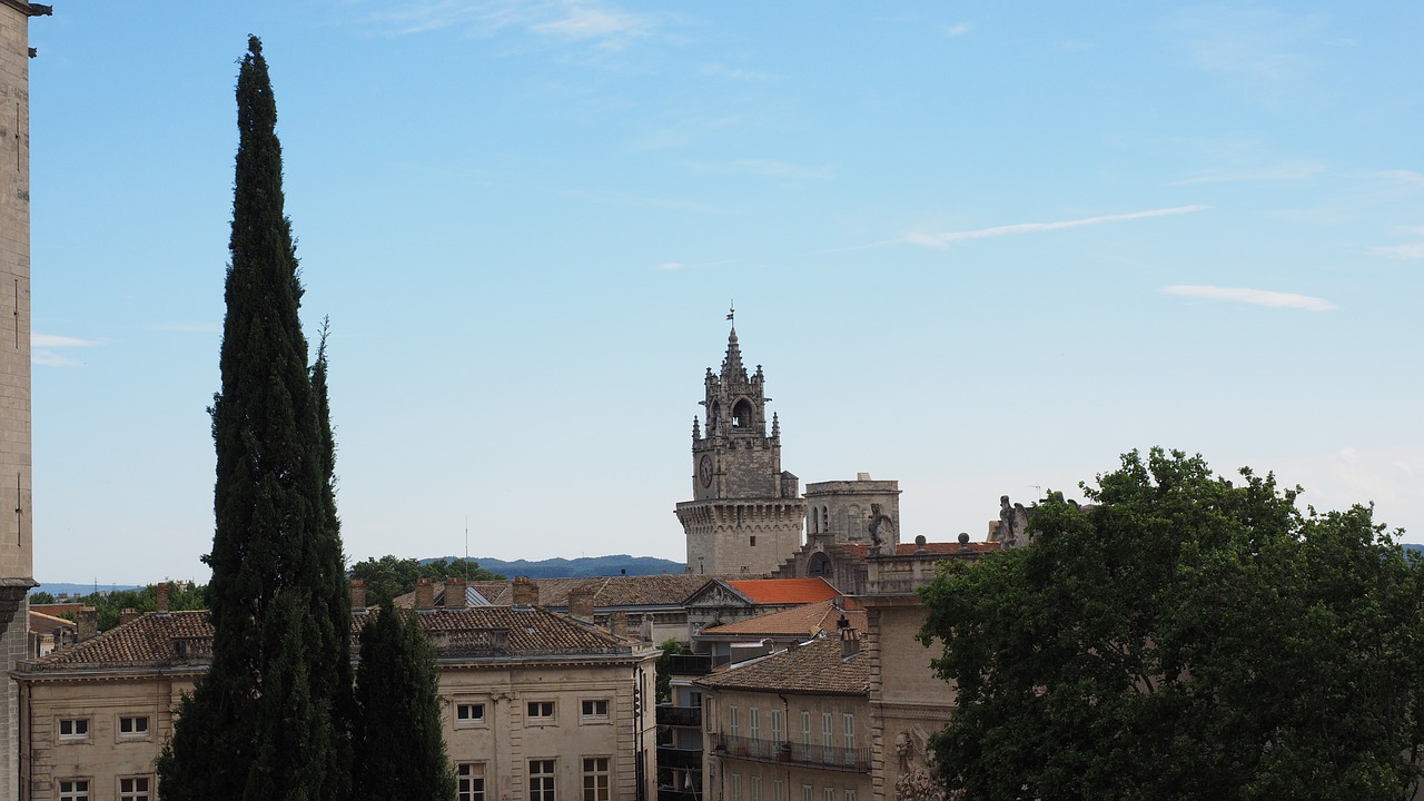 Avignon, Bokštas, Varpinė, Laikrodzio Bokstas, Tour De Jacquemart, Kelionė D Horloge, Nemokamos Nuotraukos,  Nemokama Licenzija