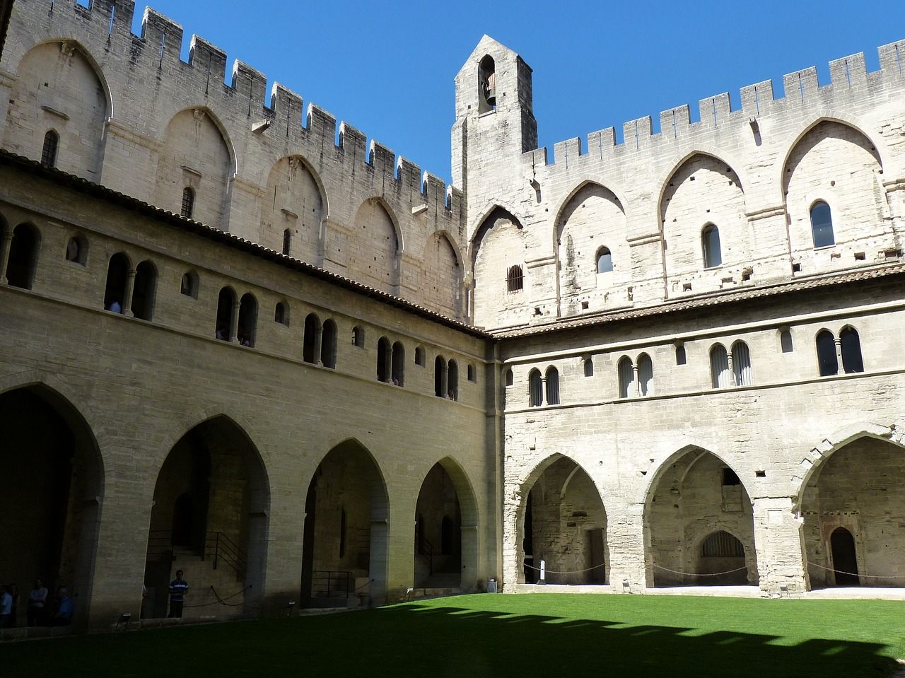 Avignon, France, Palais Des Papes, Architektūra, Istoriškai, Popiežius, Provence, Rūmai, Bokštas, Vienuolynas
