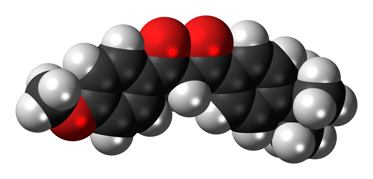 Avobenzone,  Užpildymas,  Modelis,  Molekulė,  Junginys,  Apsauga Nuo Saulės,  Vietos Užpildymas,  Chemija, Nemokamos Nuotraukos,  Nemokama Licenzija