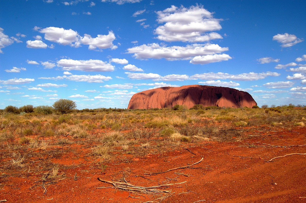 Ayers Rock, Uluru, Outback, Australia, Lankytinos Vietos, Panorama, Nemokamos Nuotraukos,  Nemokama Licenzija