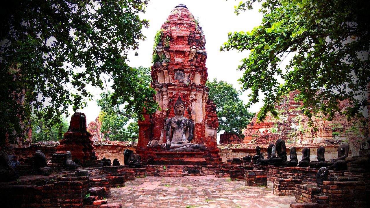 Ayutthaya, Tailandas, Šventyklos, Buda, Religija, Rūmai, Nemokamos Nuotraukos,  Nemokama Licenzija