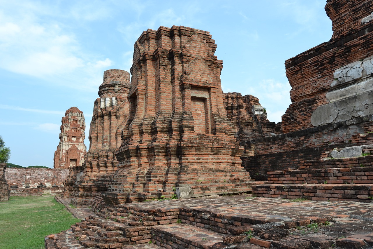 Ayutthaya, Tailandas, Šventykla, Išlieka, Wat Phra Jei Sanfhet, Dvasingumas, Nemokamos Nuotraukos,  Nemokama Licenzija