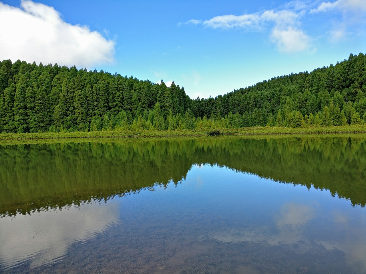 Azores, Grožis, Mėlynas, Žalias, Ežeras, Gamta, Portugal, Nemokamos Nuotraukos,  Nemokama Licenzija