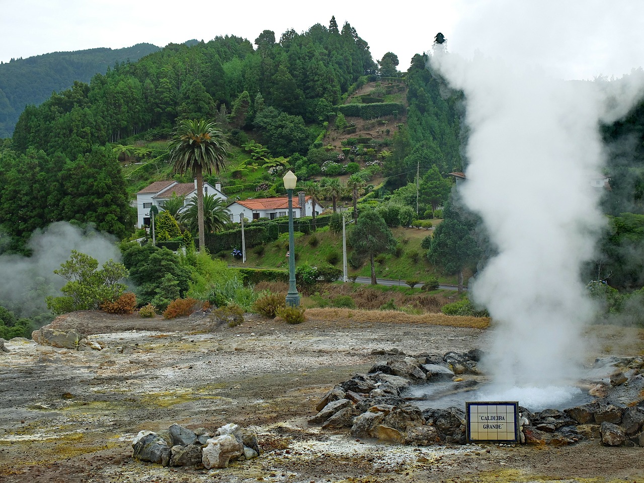 Azores, Furnas, Terminis Plotas, Ponta Delgada, Nemokamos Nuotraukos,  Nemokama Licenzija