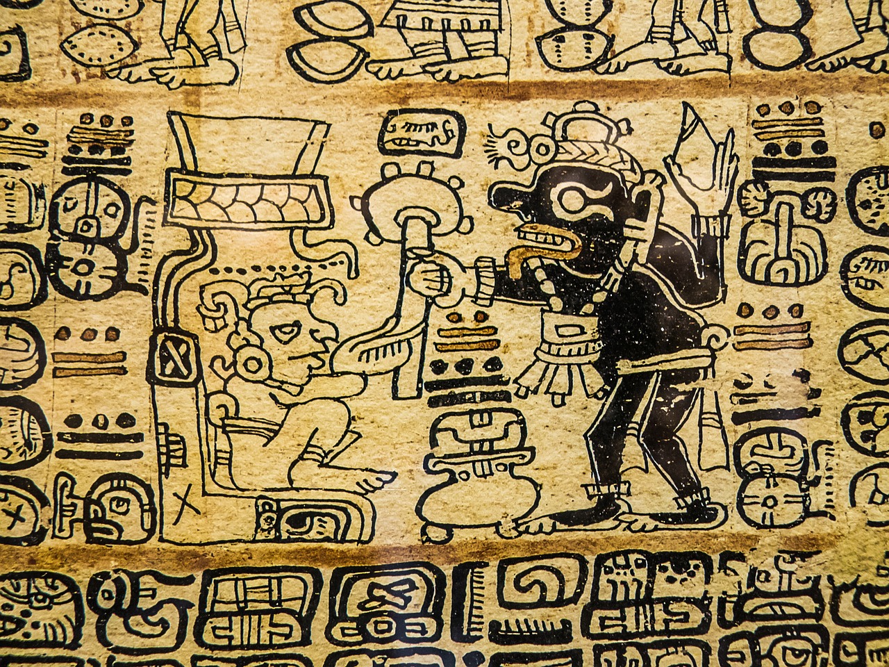 Aztec, Pre Columbian, Meksika, Peru, Maya, Indijos, Hieroglifas, Rašymas, Idolas, Piramidė