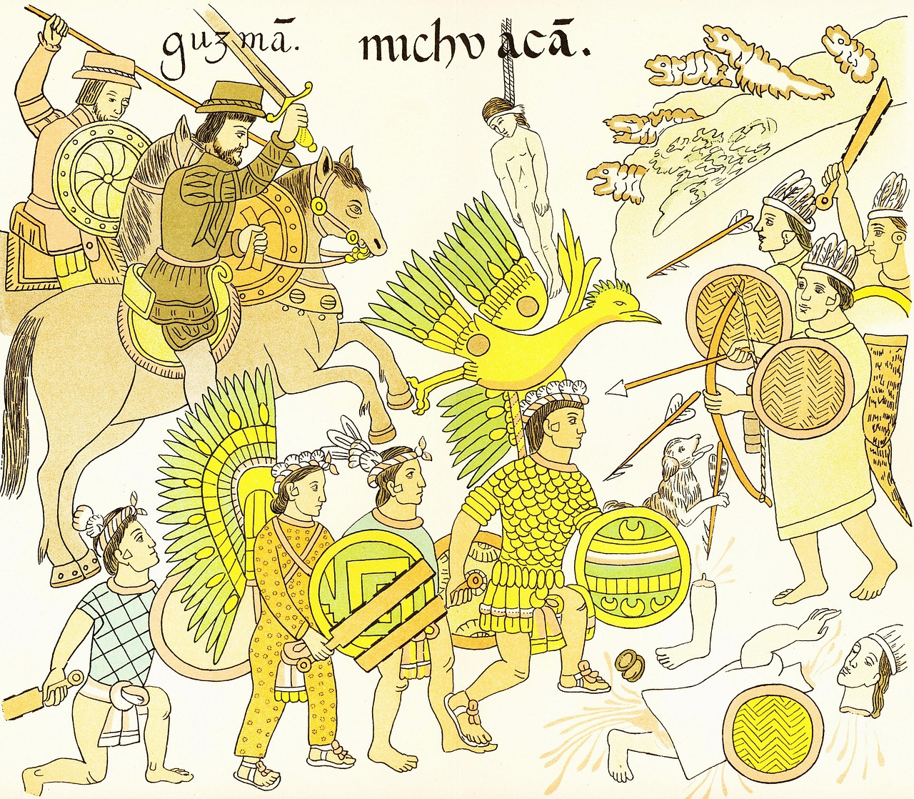 Aztec, Conquistador, Meksika, Nemokamos Nuotraukos,  Nemokama Licenzija