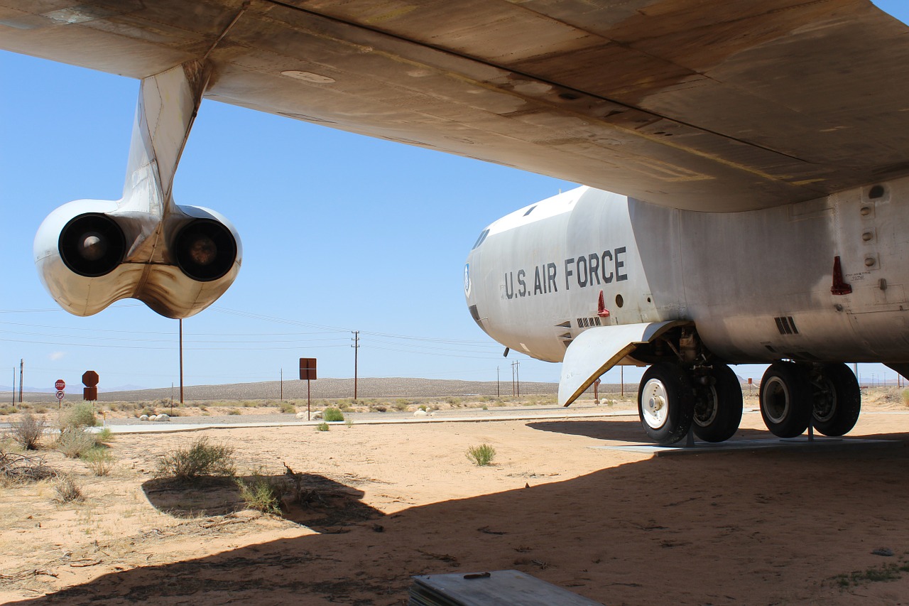 B-52, Oro Pajėgos, Mojave Dykuma, Bombonešis, Kariuomenė, Jėga, Oras, Lėktuvas, Orlaivis, Boeing