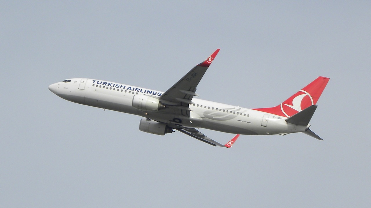 Boeing, B737-800, Tavo, Turkish, Oro Uostas, Lėktuvas, Ore, Skrydis, Kilimas, Nemokamos Nuotraukos