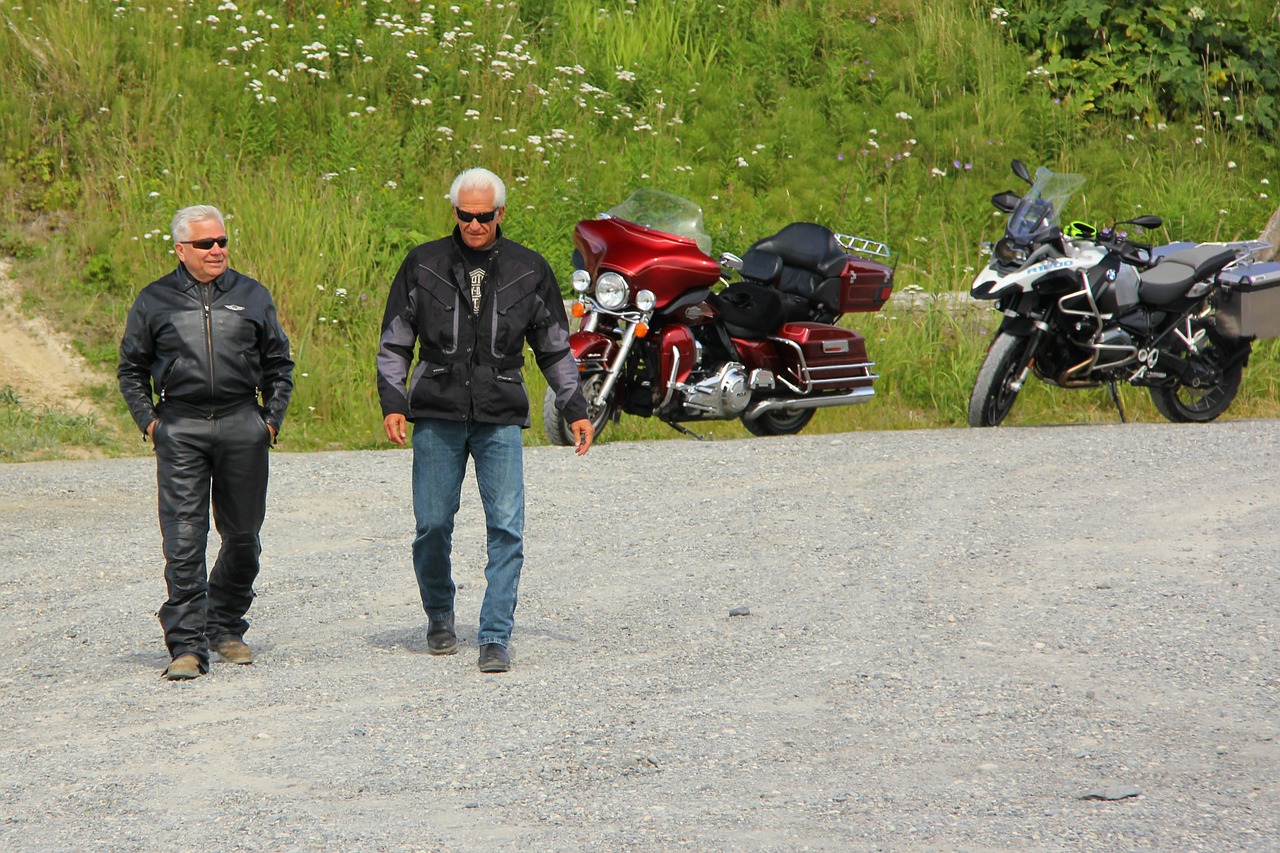 Baby Boomer Motociklas, Harley Davidson, Vairuotojai, Senas, Vyrai, Dviračiai, Lauke, Patinas, Suaugęs, Nuotykis