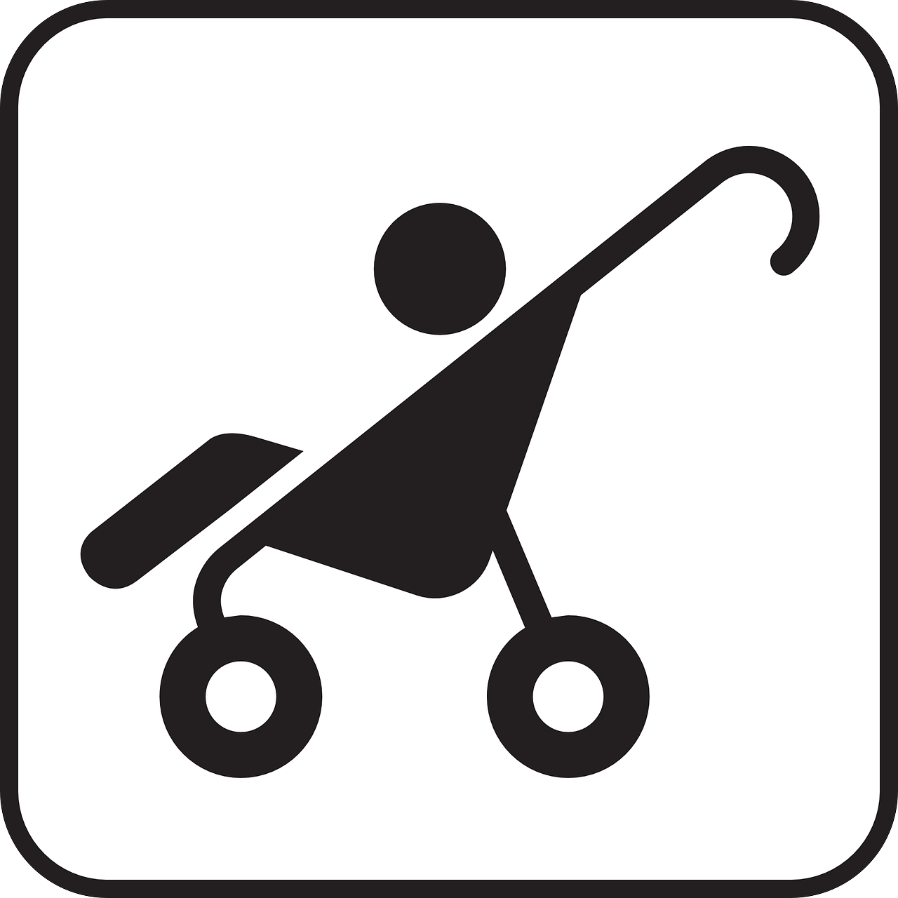 Kūdikio Kūdikis, Kūdikių Vežimas, Vaikiškas Vežimėlis, Vaikų Stumdomas Kėdė, Perambulator, Vežimėlis, Vežimėlis, Vaikiška Mašina, Simbolis, Ženklas