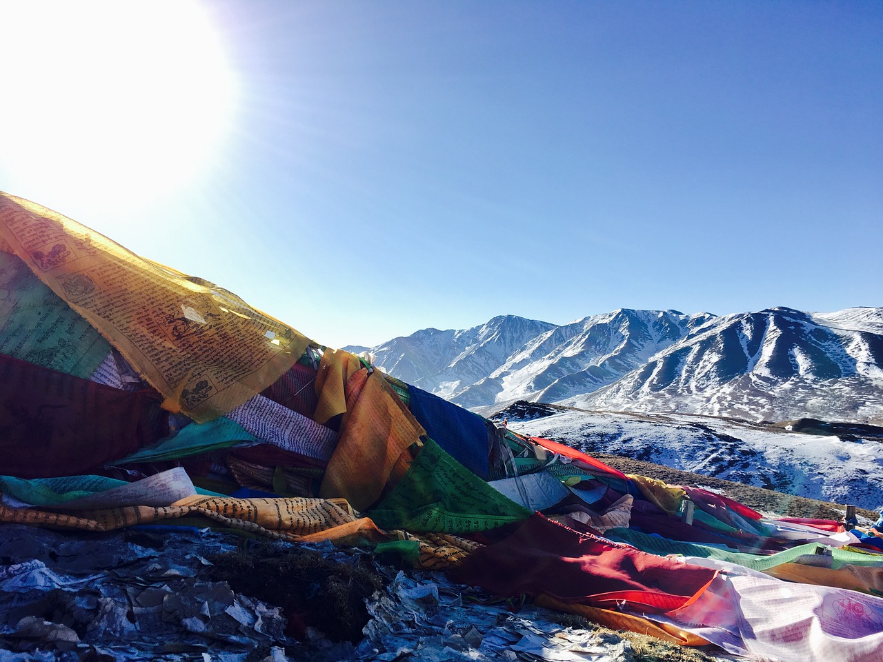 Apšvietimas, Tibetietis, Sniego Kalnas, Nemokamos Nuotraukos,  Nemokama Licenzija