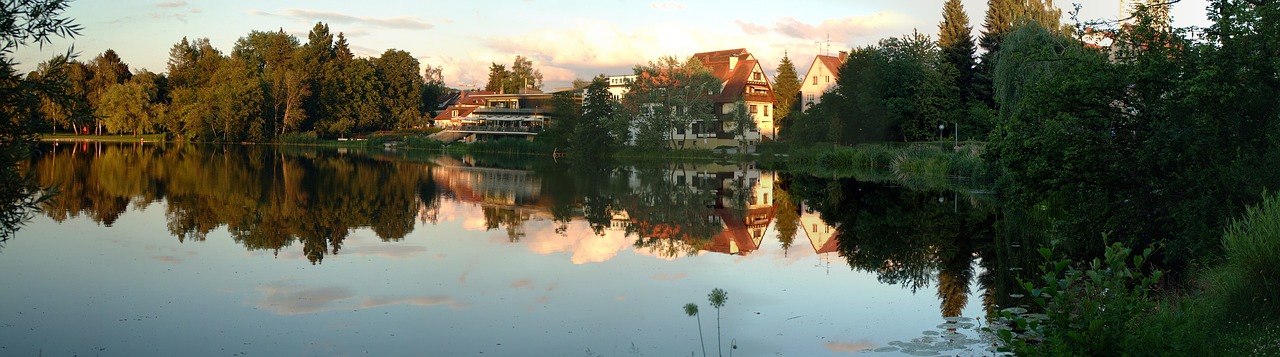 Blogas Waldsee, Stadtsee, Panorama, Nemokamos Nuotraukos,  Nemokama Licenzija