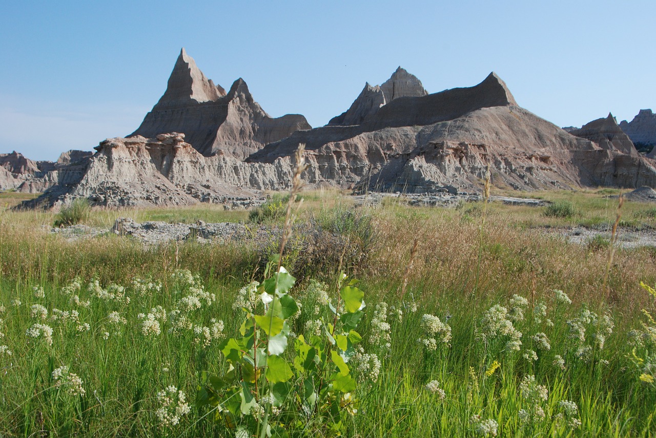 Badlands, Kraštovaizdis, Peizažas, Spalvinga, Kalnai, Gamta, Laukas, Kalnas, Erozija, Pietinė Dakota