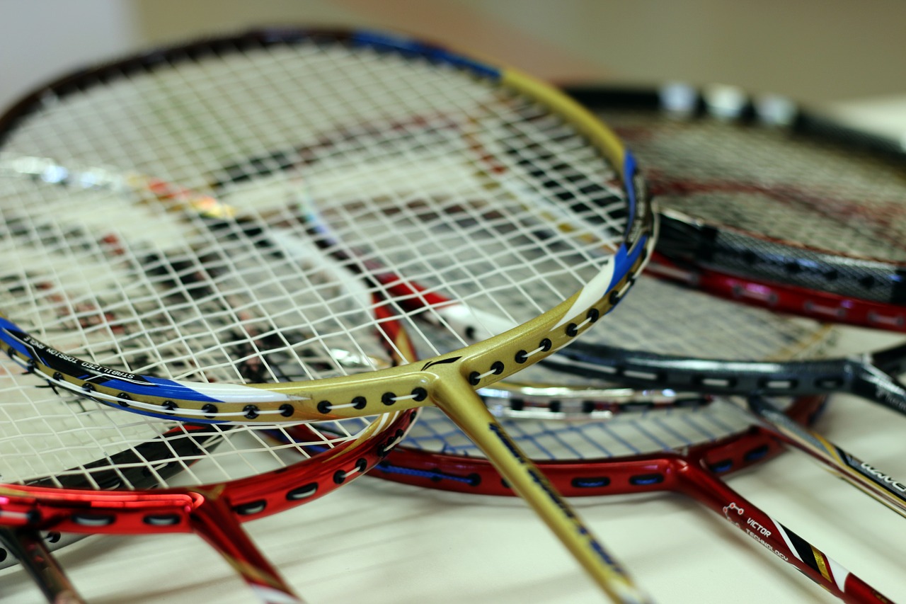 Badmintonas, Badmintono Raketė, Šikšnosparnis, Stygos, Sportas, Judėjimas, Rūpestis, Vis Dar, Žaisti, Kamuolio Žaidimas