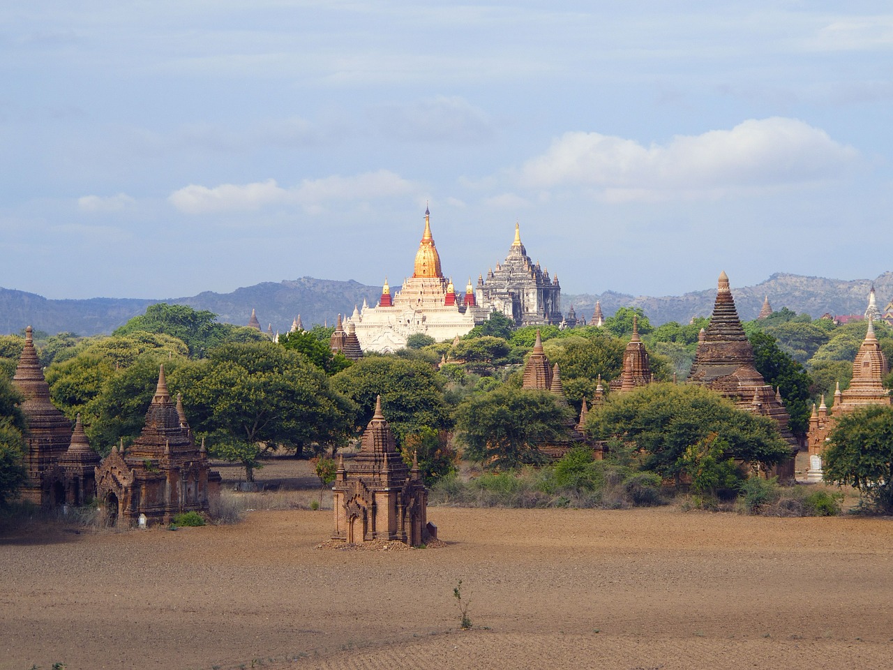 Bagan, Burma, Šventyklos, Griuvėsiai, Nemokamos Nuotraukos,  Nemokama Licenzija