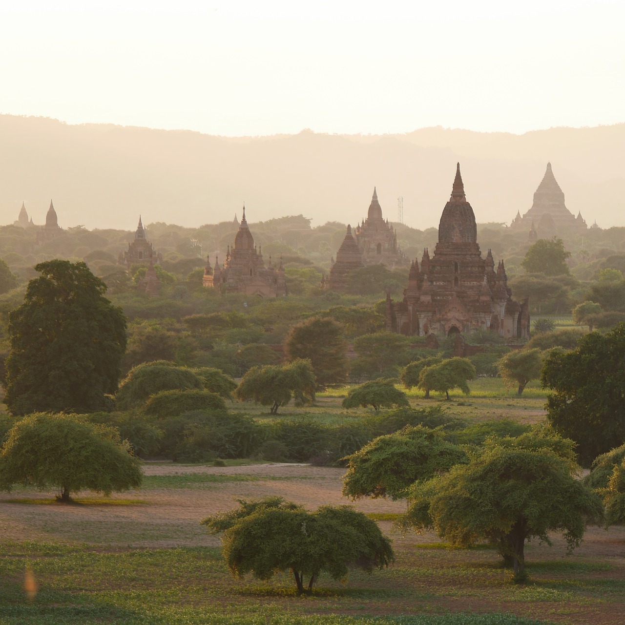 Bagan, Mianmaras, Burma, Pagoda, Nemokamos Nuotraukos,  Nemokama Licenzija