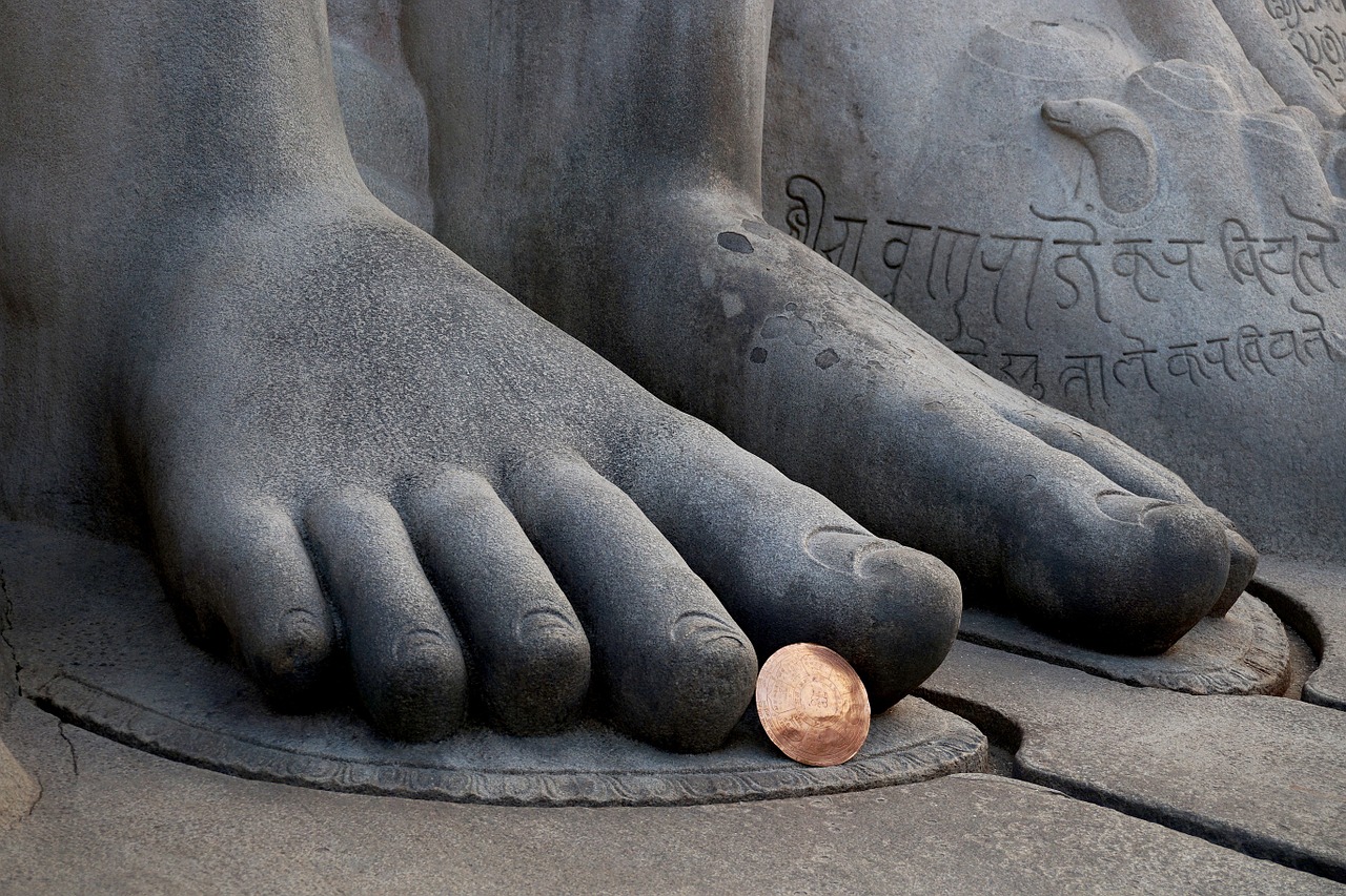 Bahubali, Pėdos, Shravanabelagola, Nemokamos Nuotraukos,  Nemokama Licenzija