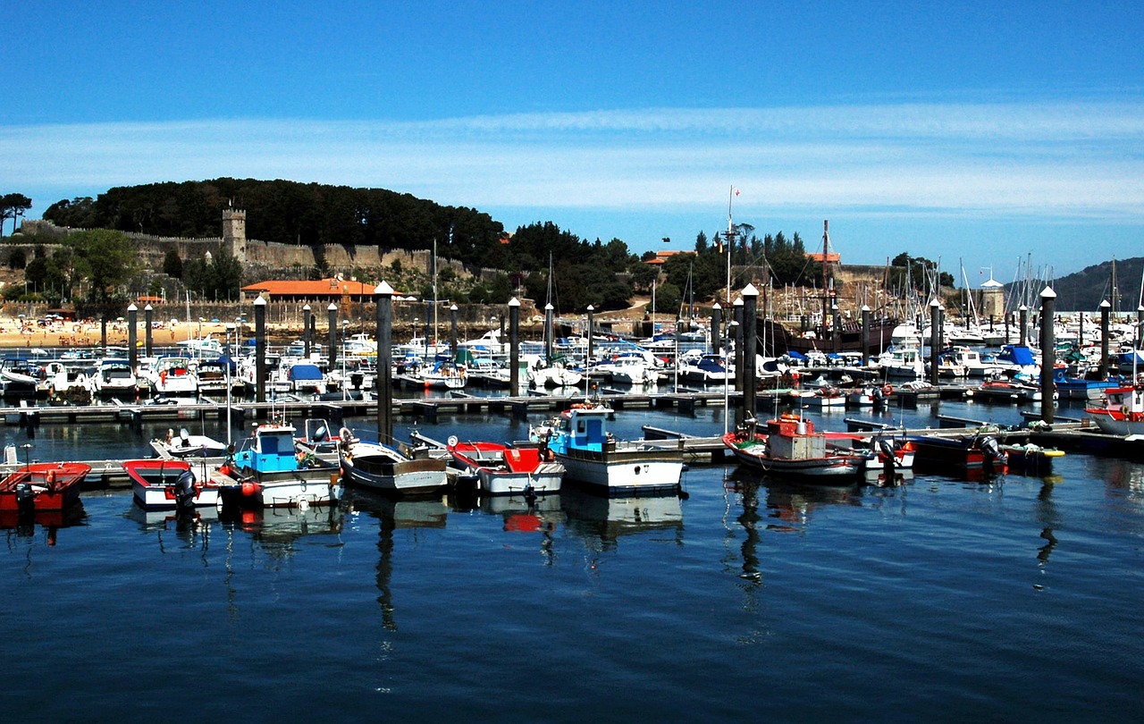 Baiona, Galicia, Uostas, Jūra, Prieplauka, Pilis, Nemokamos Nuotraukos,  Nemokama Licenzija