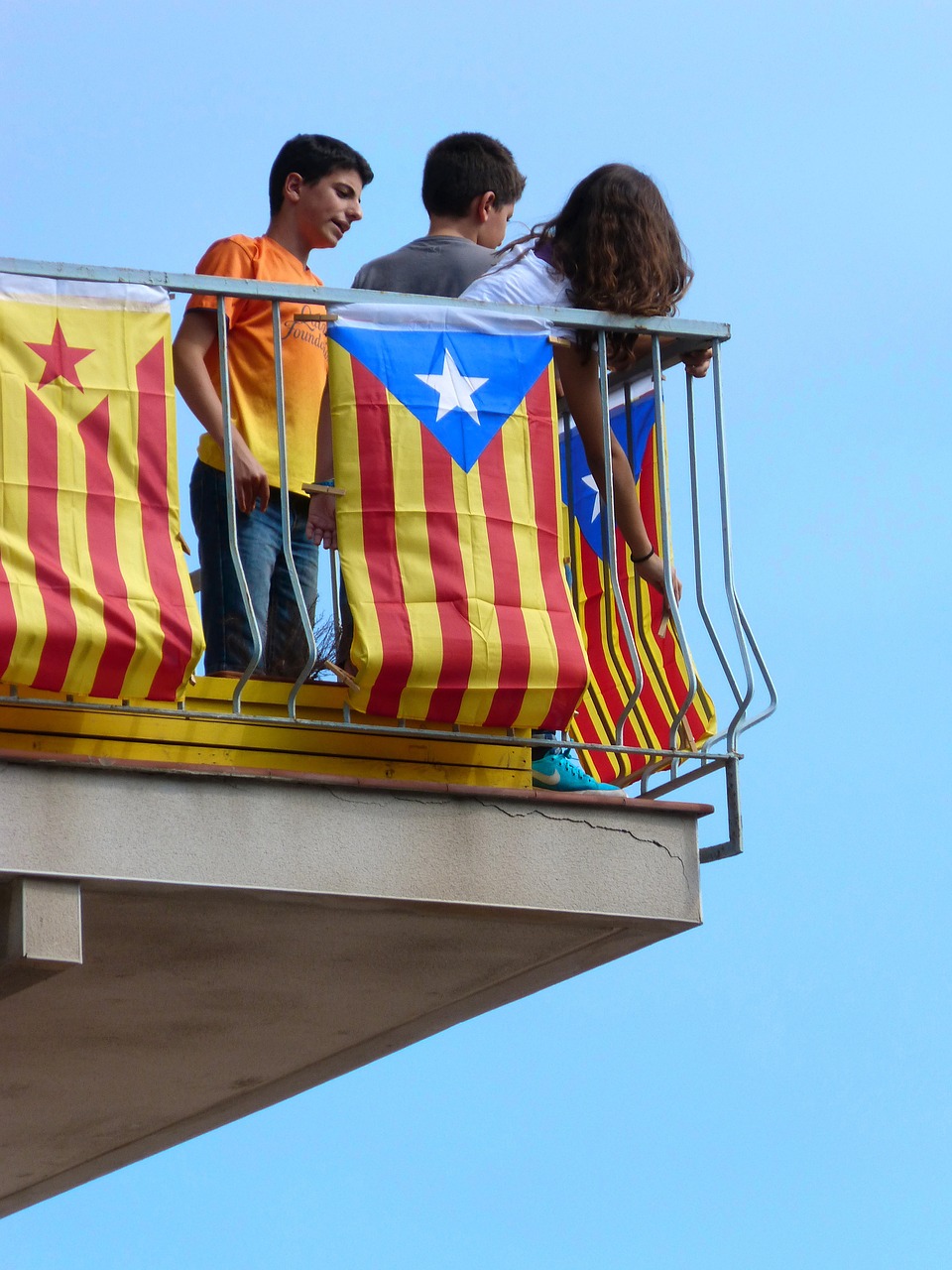 Balkonas, Catalunya, Nepriklausomumas, Ateitis, Estelada, Nemokamos Nuotraukos,  Nemokama Licenzija