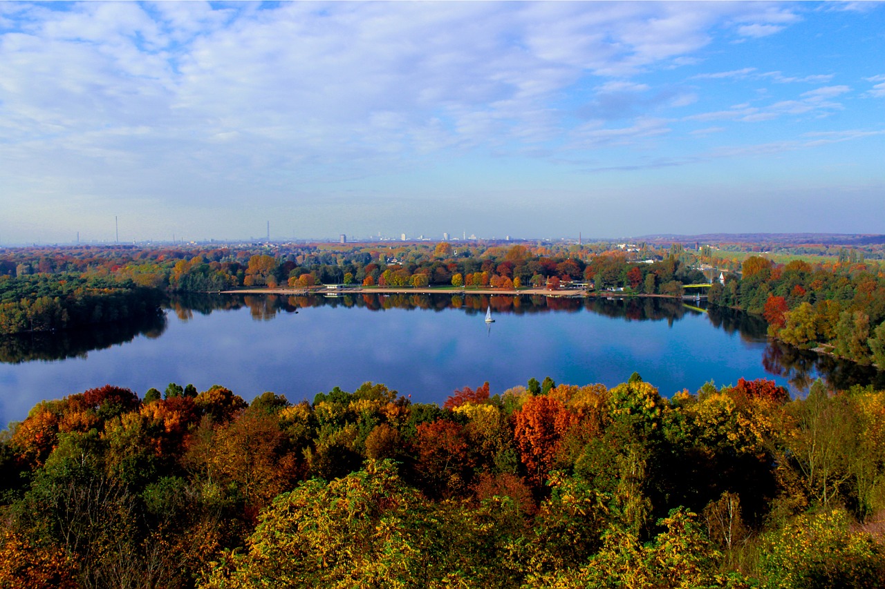 Baldeneysee, Gamta, Medžiai, Debesys, Vanduo, Kraštovaizdis, Nemokamos Nuotraukos,  Nemokama Licenzija