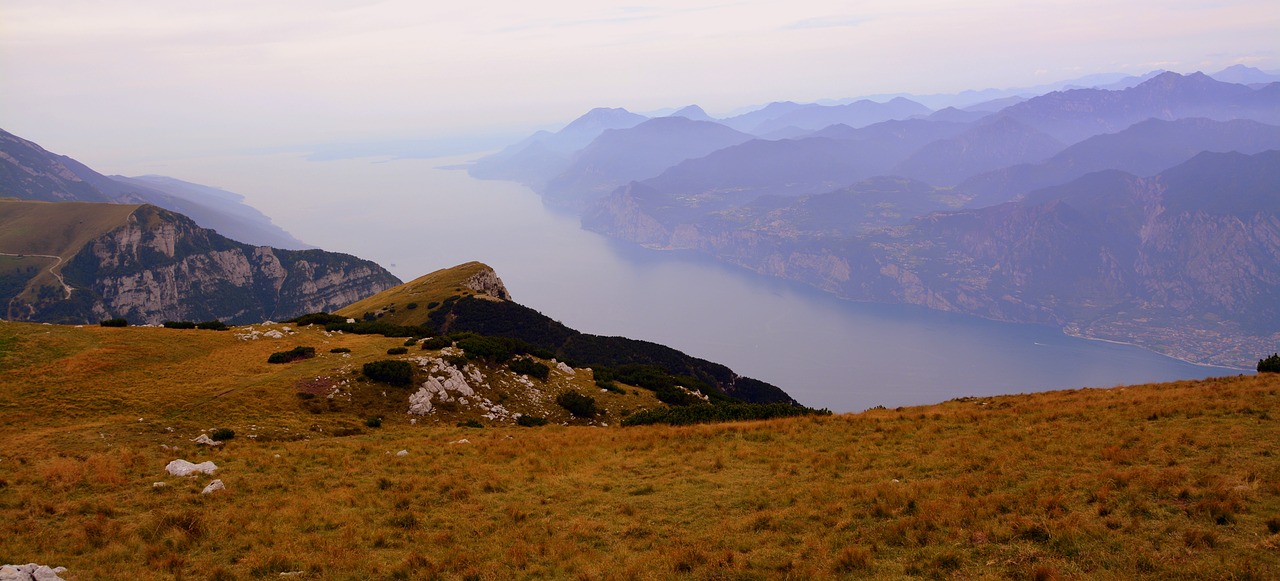 Baldo, Ežeras, Garda, Kalnas, Aukščiausiojo Lygio Susitikimas, Viršuje, Italy, Kraštovaizdis, Nemokamos Nuotraukos,  Nemokama Licenzija