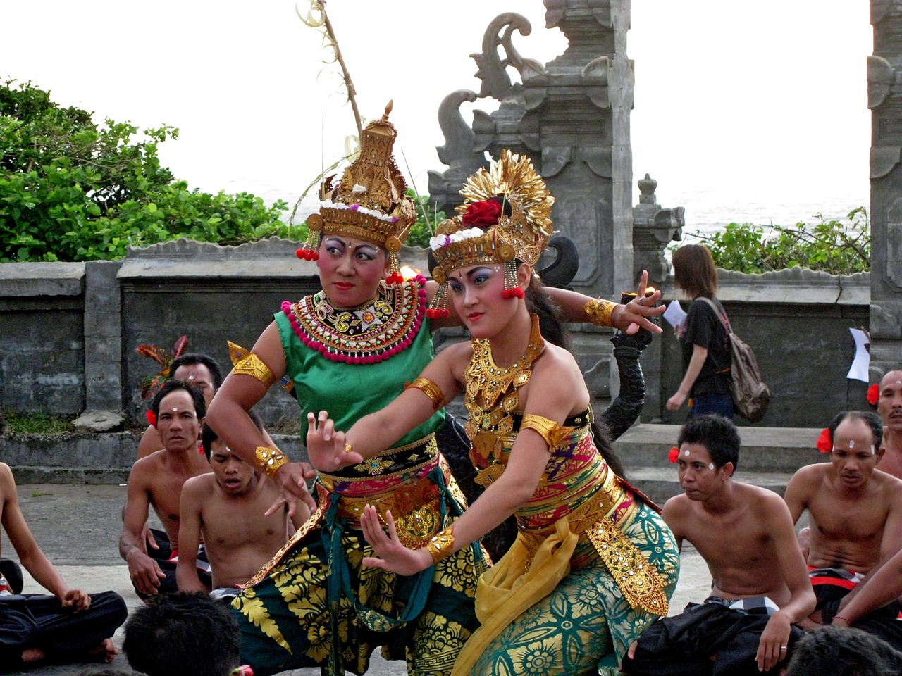 Bali, Šokis, Indonezija, Tradicinis, Balinese, Festivalis, Ceremonija, Kultūra, Tradicija, Turizmas