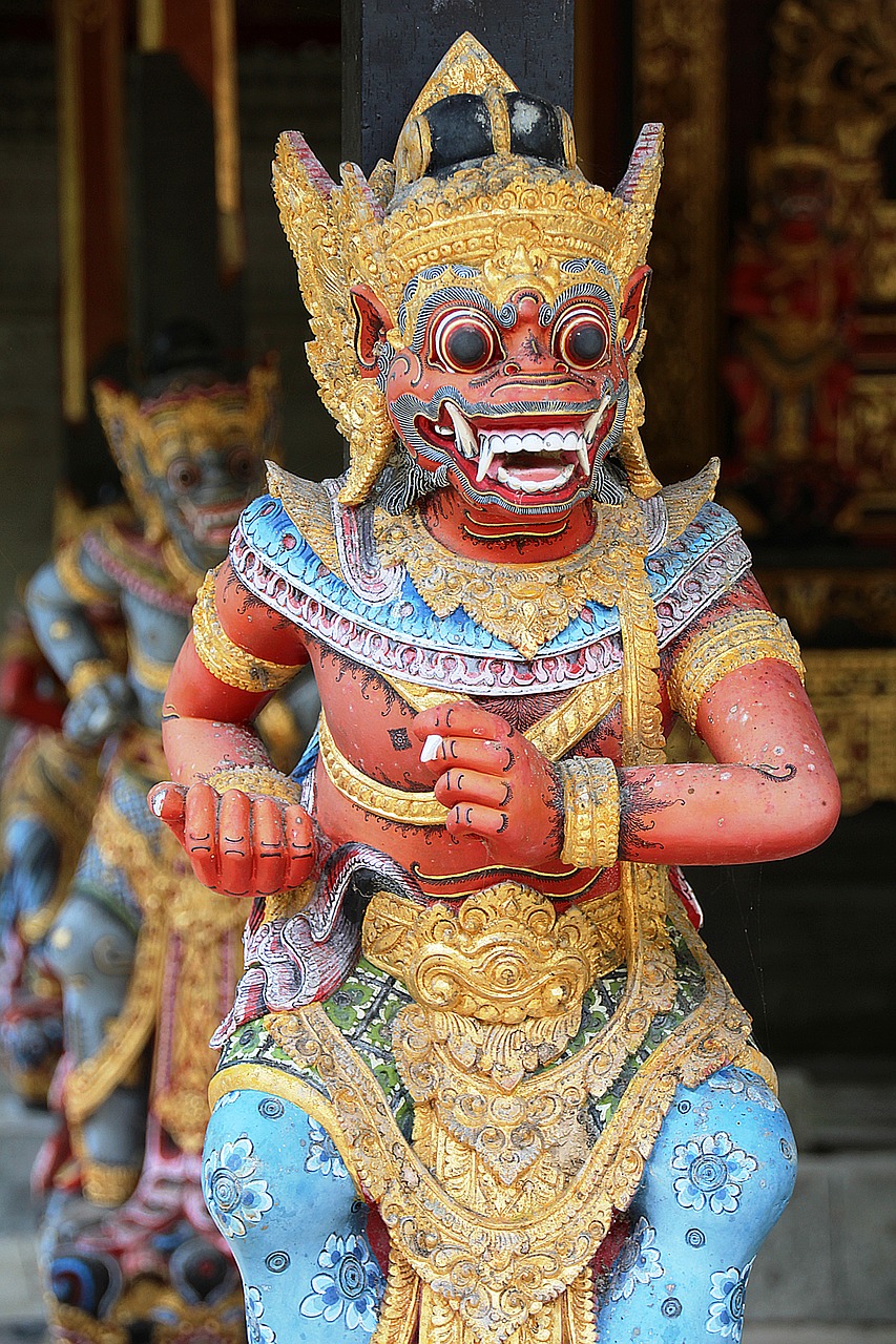 Bali, Vaizdai, Kultūra, Ceremonija, Indonesian, Vaizdas, Spalvos, Skulptūra, Simboliai, Nemokamos Nuotraukos