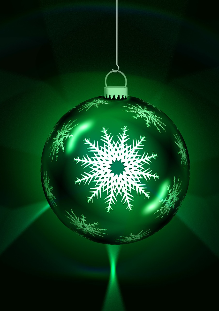 Rutulys, Kalėdinis Ornamentas, Kalėdų Motyvas, Žalias, Medžio Dekoracijos, Kalėdų Eglutė, Apdaila, Kūčios, Kalėdos, Festivalis