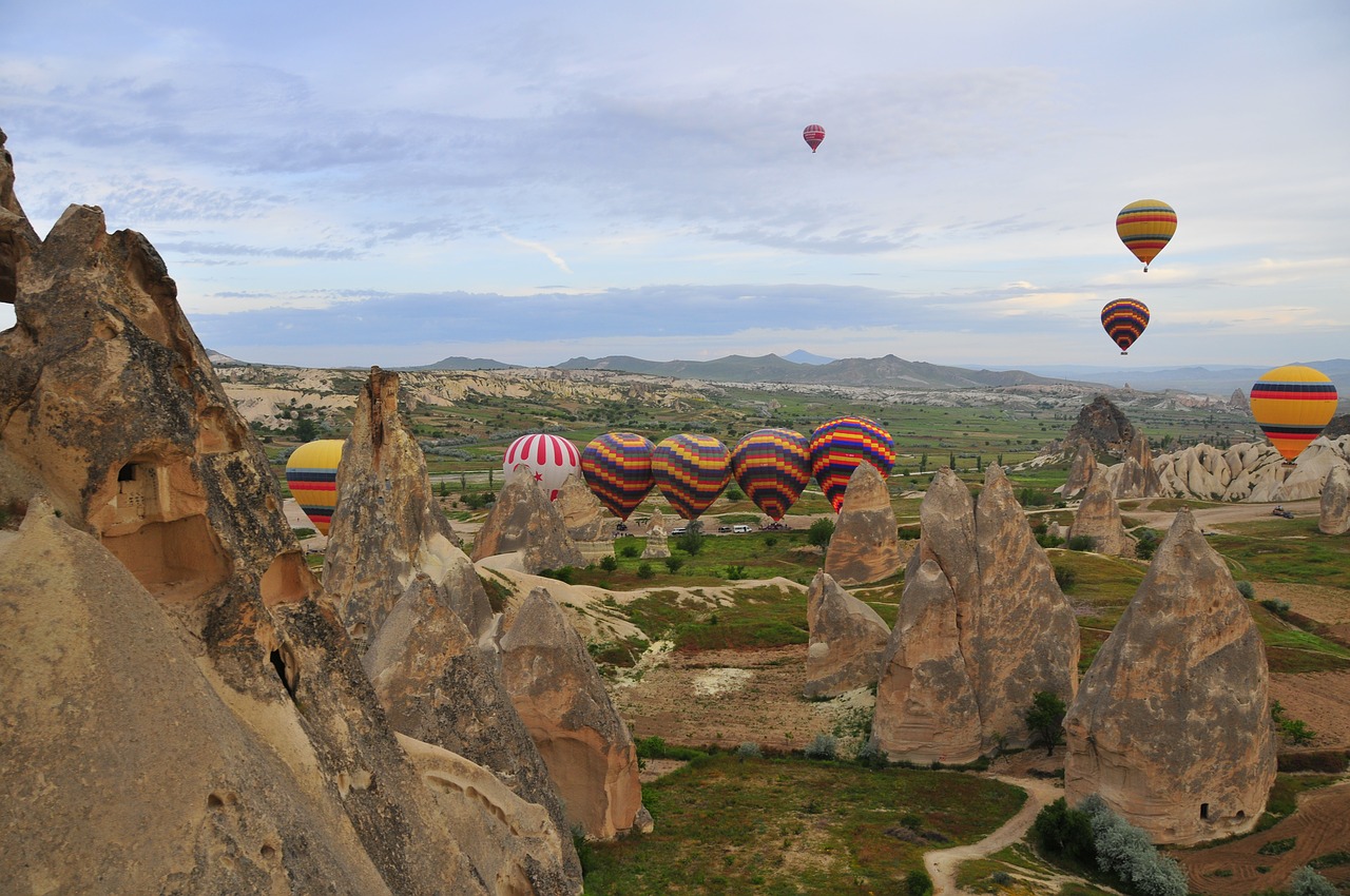 Balionas, Balionai, Balionas, Cappadocia, Dangus, Akmuo, Naturale, Vasara, Pavasaris, Rokas