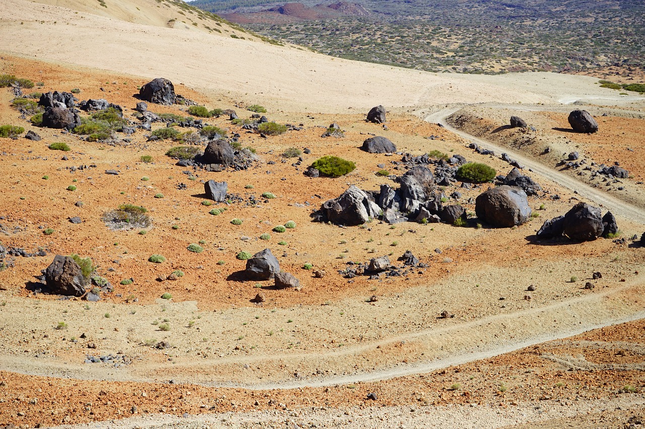 Rutuliai, Akmenys, Lavos Karoliukai, Akmens Rutuliai, Huevos Del Teide, Pemza Akmuo, Bimssteinfeld, Kanarų Salos, Tenerifė, Teide Nacionalinis Parkas