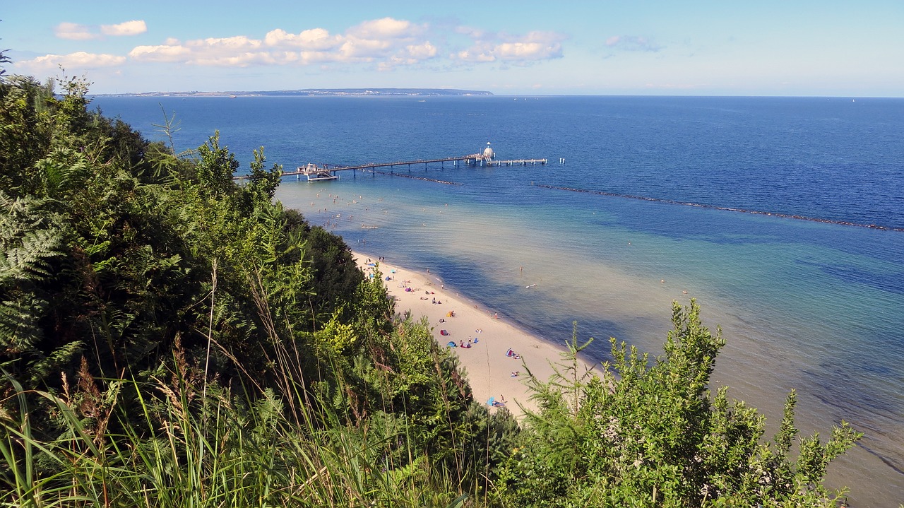 Baltijos Jūra, Numatymas, Jūra, Horizontas, Gėlės, Idilija, Vanduo, Kranto, Bankas, Rügen