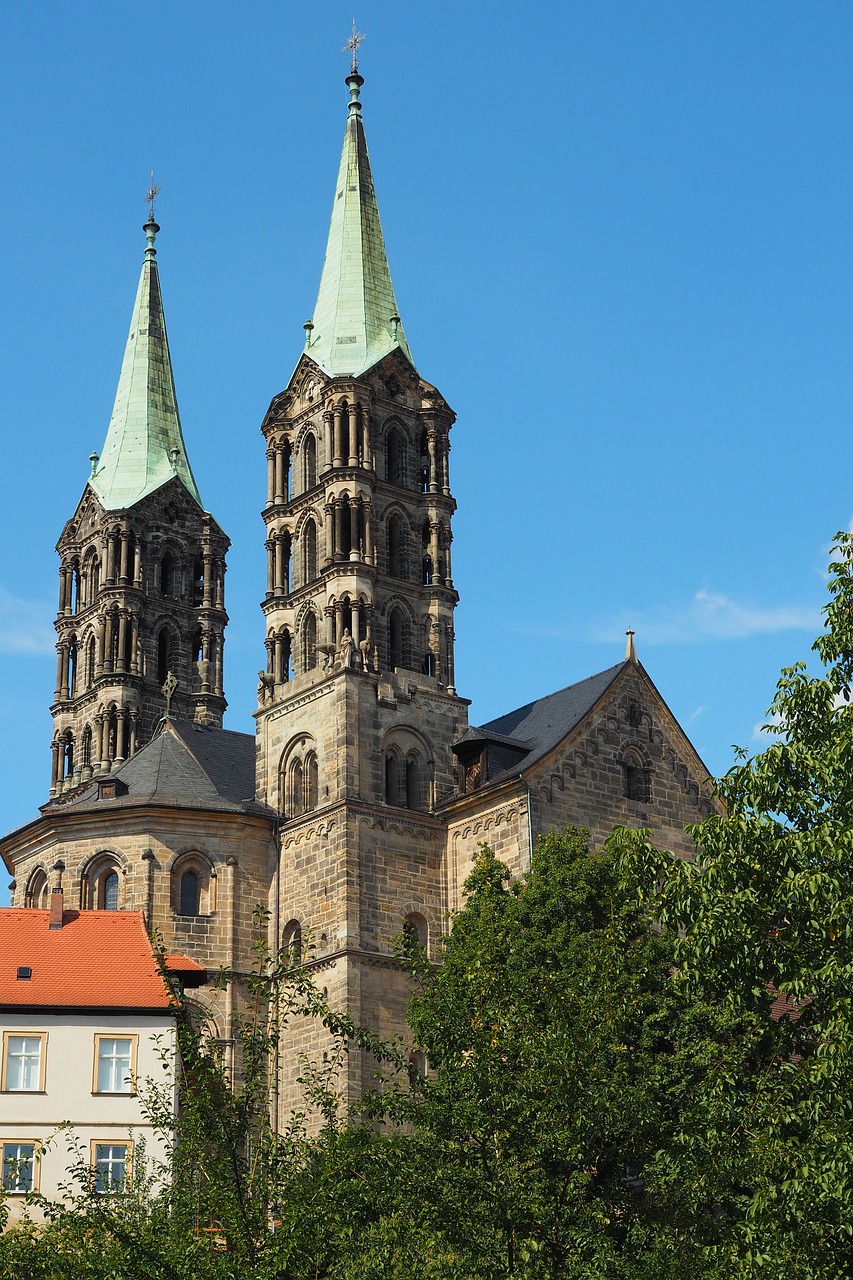 Bamberg,  Namas,  Bažnyčia,  Vokietija,  Bavarija,  Istoriškai,  Metai,  Krikščionių,  Statybos,  Smaigalys