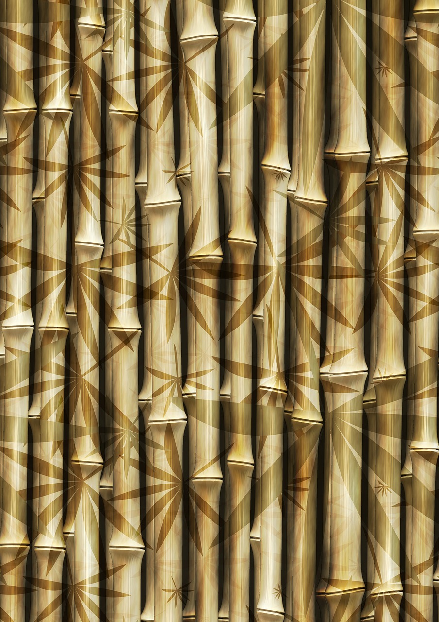 Bambukas, Strypai, Bambuko Strypai, Tapetai, Modelis, Struktūra, Nemokamos Nuotraukos,  Nemokama Licenzija
