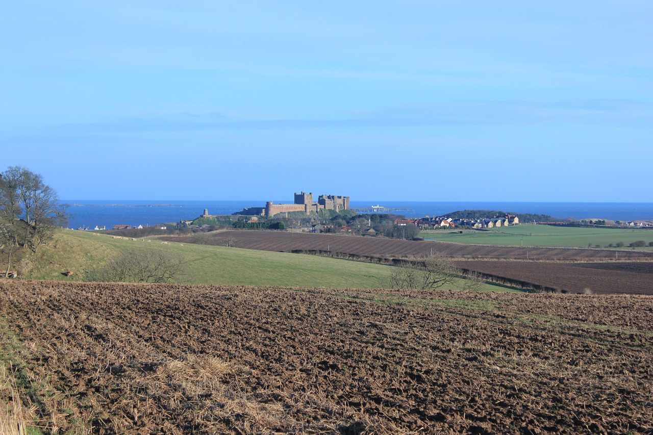 Bamburgo Pilis, Northumberland, Senovinis Paminklas, Nemokamos Nuotraukos,  Nemokama Licenzija